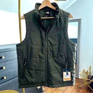 NWT! The North Face Junction Insulated Vest New Taupe Green